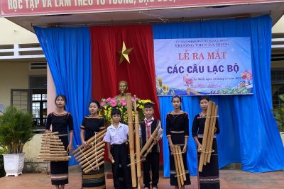Lễ ra mắt các Câu lạc bộ của trường THCS Ea Bhốk